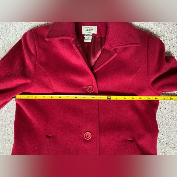 L.L. Bean Wool Coat - Picture 5 of 6